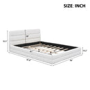 Upholstered Platform Bed With Headboard by Unique Piece Furniture
