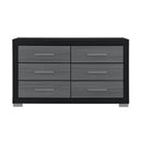Elsa - 2 Toned And Dresser With Bar Handle And Construction by Unique Piece Furniture