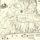 Vintage Map of Martha's Vineyard, 1935