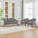 3 Piece Living Room Set, Loveseat & 2 Accent Chairs by Unique Piece Furniture