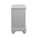 3 Drawer Nightstand With USB - Gray - Wood