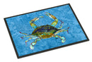 Blue Crab Doormat - 18x27 Decorative Floor Mat – Indoor/Outdoor Rug with Artistic Flair 8656MAT