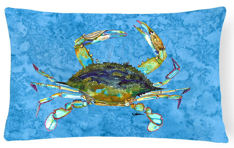 Crab   Canvas Fabric Decorative Pillow