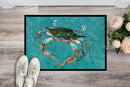 Crab Doormat Indoor Outdoor 24H X 36W Front Door Mat Rugs for Entryway, Non Slip Washable Low Pile,
