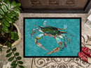 Crab Doormat Indoor Outdoor 24H X 36W Front Door Mat Rugs for Entryway, Non Slip Washable Low Pile,