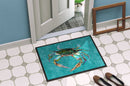Crab Doormat Indoor Outdoor 24H X 36W Front Door Mat Rugs for Entryway, Non Slip Washable Low Pile,