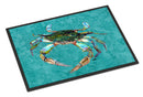 Crab Doormat Indoor Outdoor 24H X 36W Front Door Mat Rugs for Entryway, Non Slip Washable Low Pile,