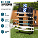 G-Surf PRO | Holds 8 Boards and Gear | Indoor-Outdoor by StoreYourBoard