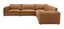 Brighton - Top Grain Modular Sectional - Brown by Unique Piece Furniture