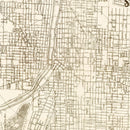 Vintage Map of Grand Rapids, Michigan 1893