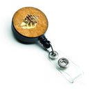 Shell Retractable Badge Reel for Nurses ID Badge Holder with Clip Retractable Employee Badge Holder, Belt Clip