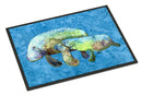 Manatee Doormat Indoor Outdoor 18H X 27W Front Door Mat Rugs for Entryway, Non Slip Washable