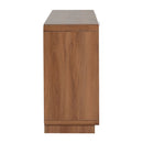 Sideboard, Wide Storage With 2 Doors And 3 Drawers