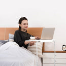 Foldable Tray Table Portable Sofa TV Tray 6 Heights 3 Angles Laptop Desk Adjustable Eating Dinner Coffee for Bed Dorm Home