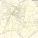 Vintage Map of Princeton, New Jersey 1926