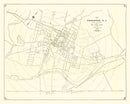 Vintage Map of Princeton, New Jersey 1926