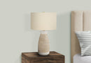 Lighting Table Lamp Ceramic Resin Contemporary - Cream by HouseOfZazla