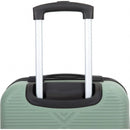 2Piece Luggage Sets ABS Lightweight Suitcase, Spinner Wheels, (20/14) OLIVE GREEN