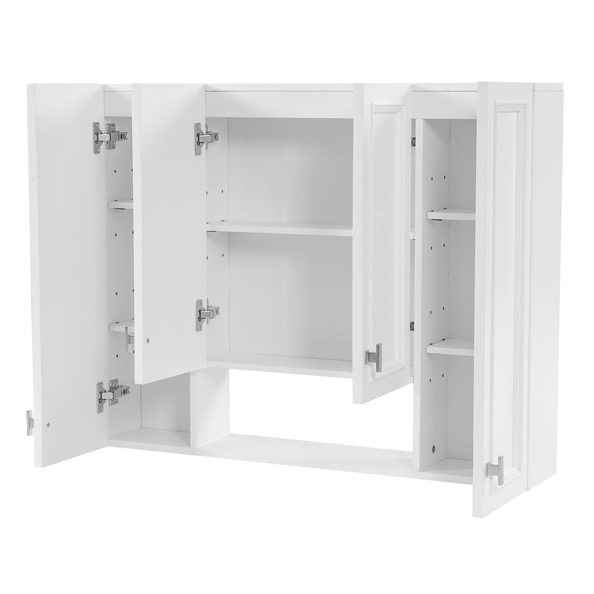 Wall Mounted Bathroom Cabinet With 5 Adjustable Shelves, photo 23 of 40