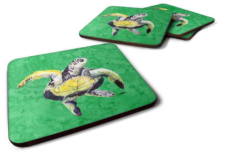 Set of 4 Turtle  Foam Coasters