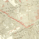 Vintage Map of Queens, New York 1937