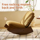 Comfortable High-Quality Upholstery Glider Rocking Chair by HouseOfZazla