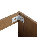 30 Inch Bathroom Vanity With Black Ceramic Basin and Adjust Open Shelf (KD-PACKING)