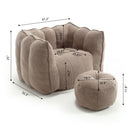 Soft Bean Bag Chair With High Resilient Foam by Unique Piece Furniture