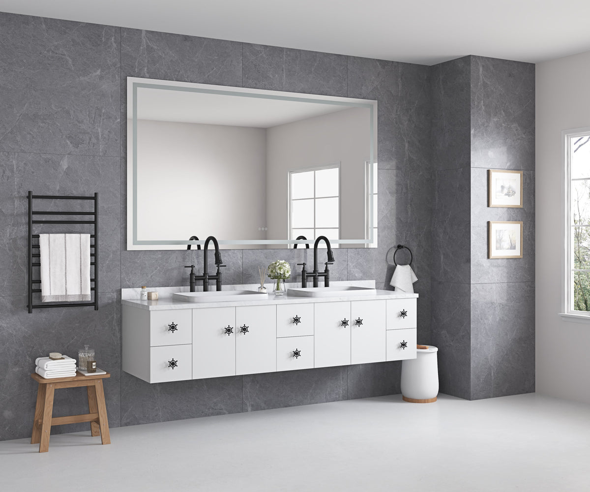 84 x 48 Inch LED Bathroom Mirror, photo 8 of 9