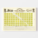 Vintage Map of Grand Forks, North Dakota 1882