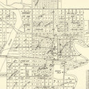 Vintage Map of Fargo, North Dakota 1910