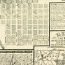 Vintage Map of El Reno, Oklahoma 1891