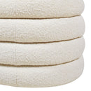 Fuji - Upholstered Oval Storage Bench by HouseOfZazla