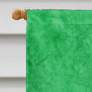 Frog House Flag 28x40 Porch Sleeve Pole Decorative Outside Yard Banner Artwork Wall Hanging, Polyester