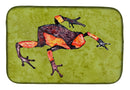 Frog Dish Drying Mat Absorbent Dish Drying Mat Pad for Kitchen Counter Dish Drainer Mat for Countertop, 14 x 21", Multicolor