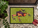 Frog Doormat Indoor Outdoor 24H X 36W Front Door Mat Rugs for Entryway, Non Slip Washable Low Pile,