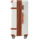 Hardshell Luggage Sets 3 Piece double spinner 8 wheels Suitcase with TSA Lock Lightweight 20"24"28"