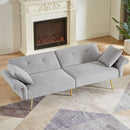 Modern Teddy Upholstered Accent Loveseat Sofa