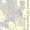 Vintage Map of Klamath Falls, Oregon 1920