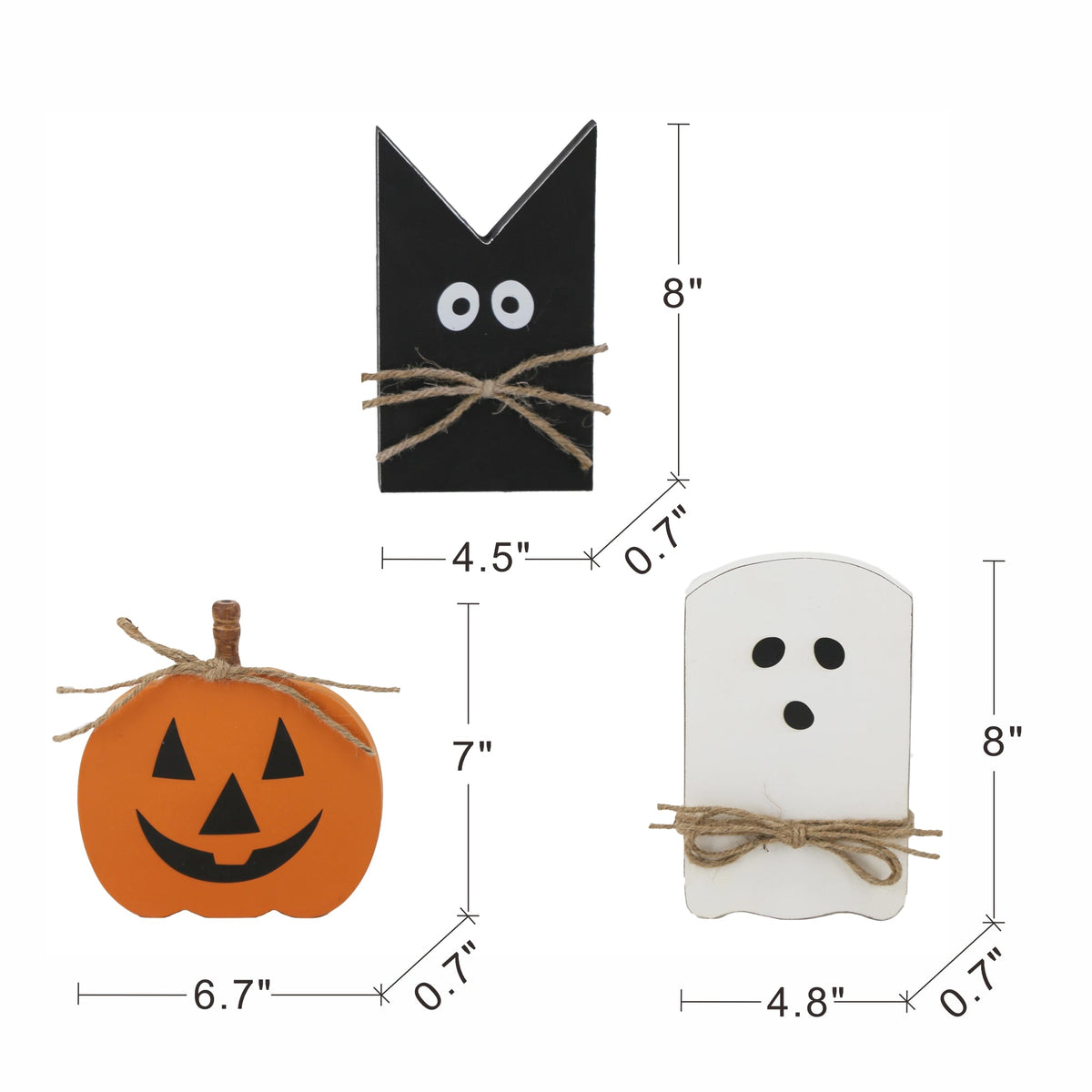 Set of 3 Halloween Holiday Table Decor, photo 6 of 6