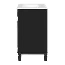 Bathroom Vanity With Sink, Compact Cabinet & 2 Drawers And Adjustable Shelf by HouseOfZazla