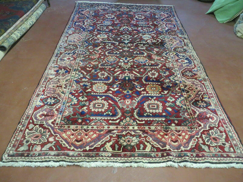 5' X 9' Antique Handmade Turkish Wool Veg Dyes Rug Nice
