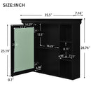 Wall Mounted Bathroom Storage Cabinet With Mirror Door by Unique Piece Furniture