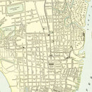 Vintage Map of Charleston, South Carolina 1895