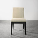 Roundhill Furniture - Rocco Contemporary Solid Wood Dining Chairs (Set of 2) - Beige by HouseOfZazla