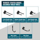 Simple Hooks Assortment Kit | Heavy-Duty by StoreYourBoard