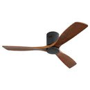 Low Profile Ceiling Fan DC, 3 Blade, Noiseless Reversible Motor, Remote Control by Unique Piece Furniture