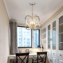 4 Lights Cage Crystal Chandelier