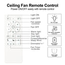 YUHAO 52-Inch Integrated LED Ceiling Fan with Remote Control by HouseOfZazla