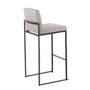 Fuji - Contemporary High Back Barstool Elegant Design by HouseOfZazla